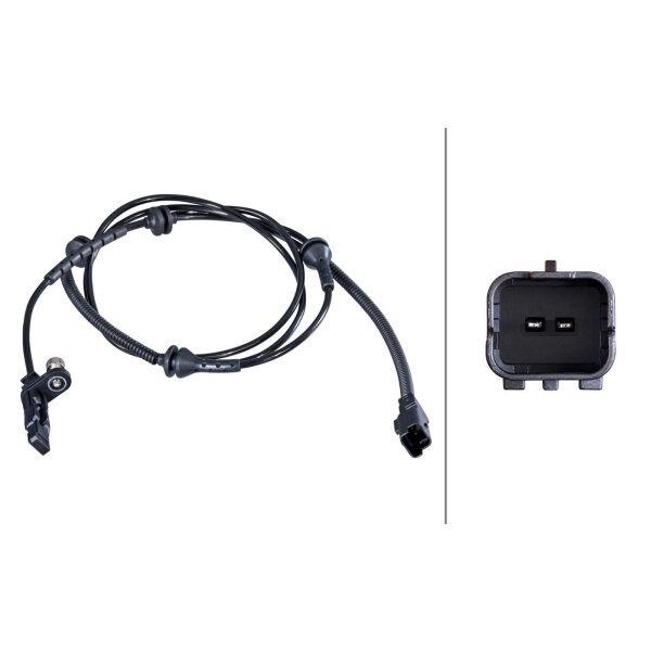 HELLA 6PU 010 039-791 Sensor, Raddrehzahl