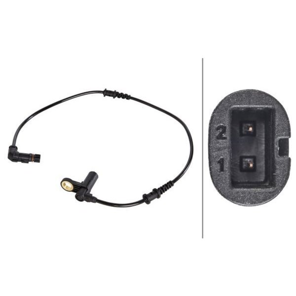 HELLA 6PU 012 039-621 Sensor, Raddrehzahl