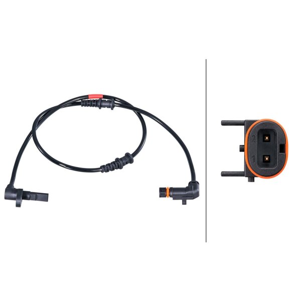 HELLA 6PU 012 806-361 Sensor, Raddrehzahl