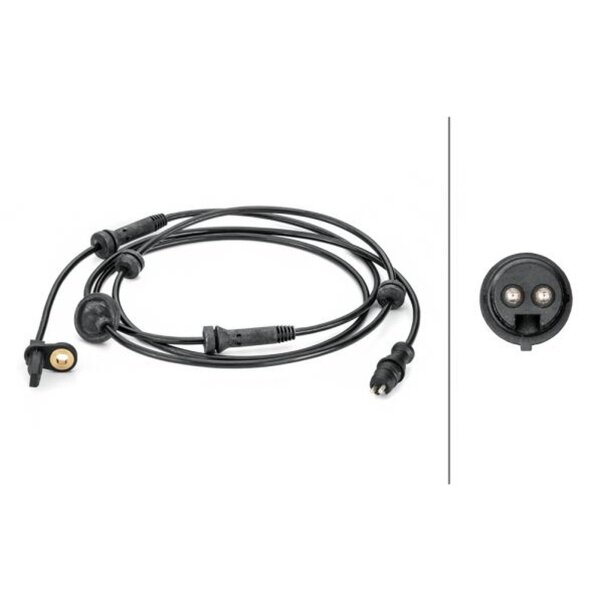 HELLA 6PU 012 806-401 Sensor, Raddrehzahl