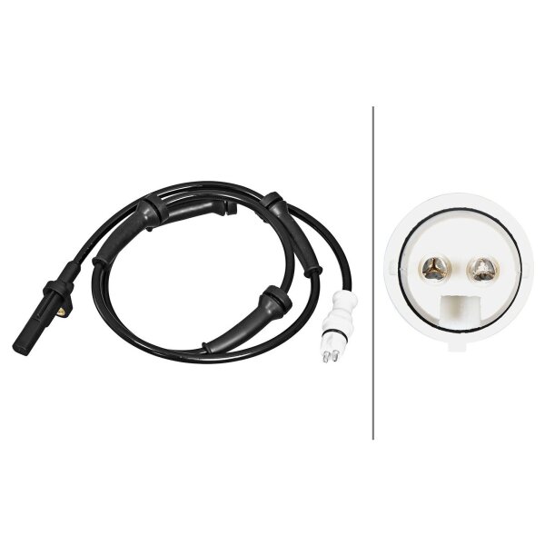 HELLA 6PU 358 217-031 Sensor, Raddrehzahl