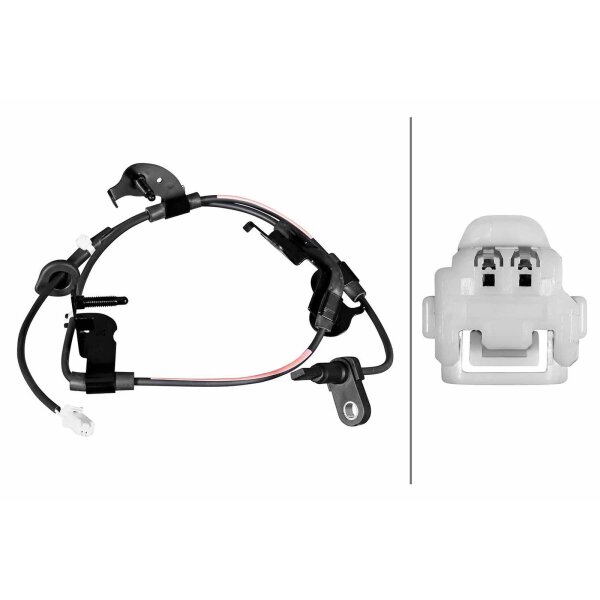 HELLA 6PU 358 217-531 Sensor, Raddrehzahl