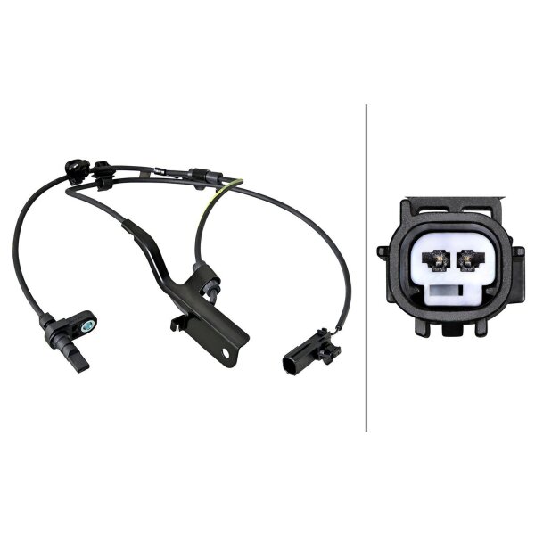 HELLA 6PU 358 217-781 Sensor, Raddrehzahl