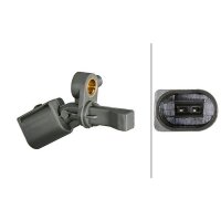 HELLA 6PU 358 218-131 Sensor, Raddrehzahl