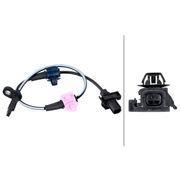 HELLA 6PU 358 218-871 Sensor, Raddrehzahl