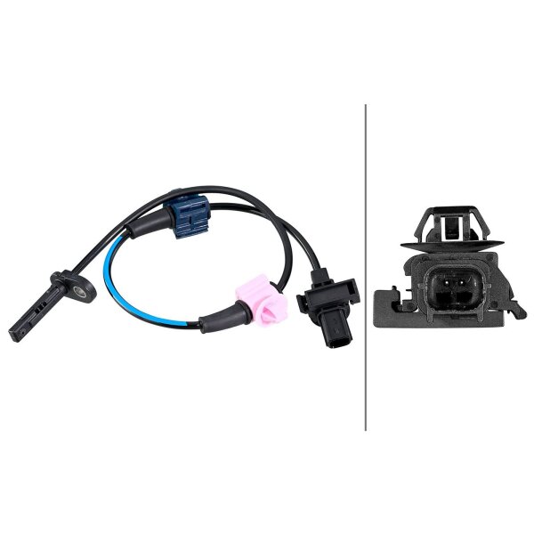 HELLA 6PU 358 218-881 Sensor, Raddrehzahl