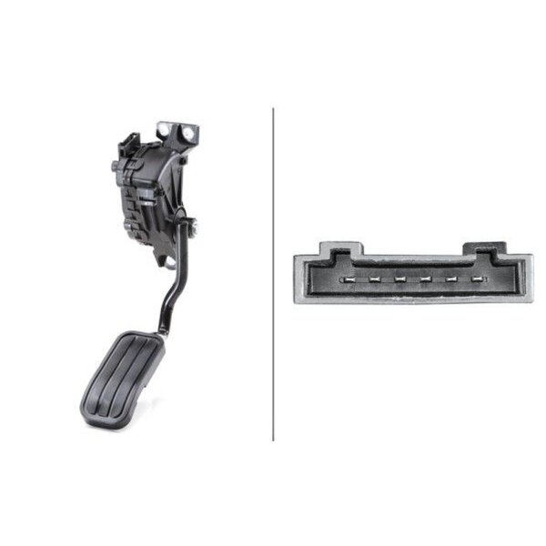 HELLA 6PV 007 770-721 Sensor, Fahrpedalstellung