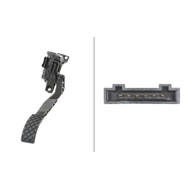 HELLA 6PV 008 376-711 Sensor, Fahrpedalstellung