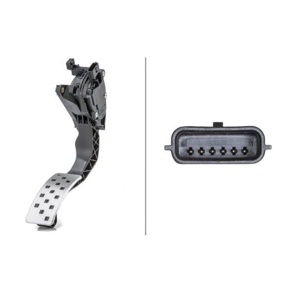 HELLA 6PV 009 978-821 Sensor, Fahrpedalstellung