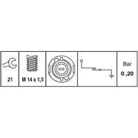 HELLA 6ZL 009 600-051 Öldruckschalter