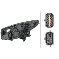 HELLA 1EE 011 565-161 Hauptscheinwerfer