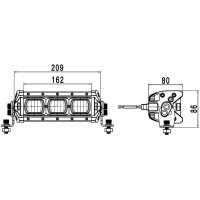 HELLA 1GE 360 000-002 Arbeitsscheinwerfer