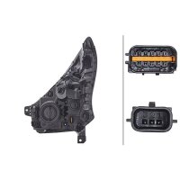 HELLA 1LE 011 410-441 Hauptscheinwerfer