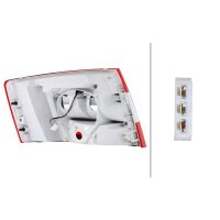 HELLA 2SK 011 082-101 Heckleuchte