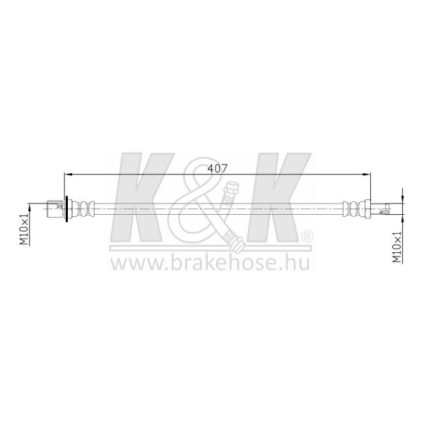 K&K FT0064 Bremsschlauch
