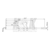 K&K FT0261 Bremsschlauch