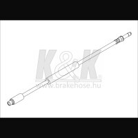 K&K FT0281 Bremsschlauch
