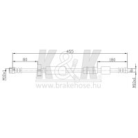 K&K FT0488 Bremsschlauch