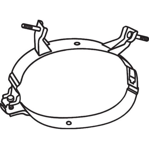 BOSAL 251-016 Halter, Abgasanlage