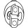 BOSAL 255-051 Halter, Abgasanlage