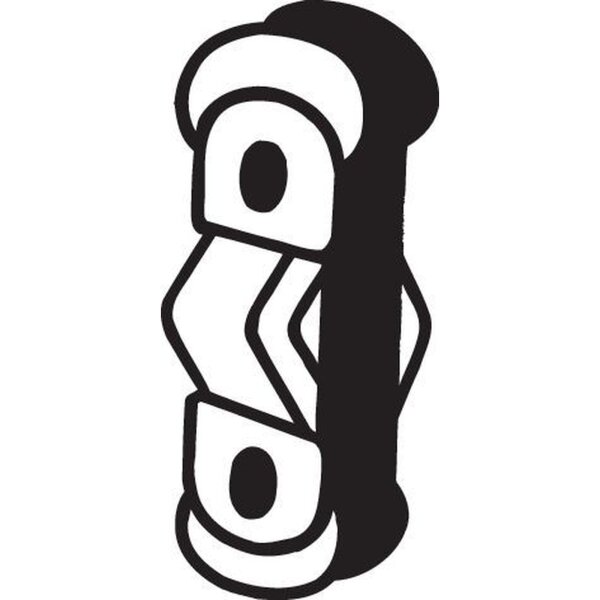 BOSAL 255-140 Halter, Abgasanlage