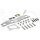 ELRING 731.170 Montagesatz, Lader