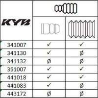 KYB 341130 Stoßdämpfer