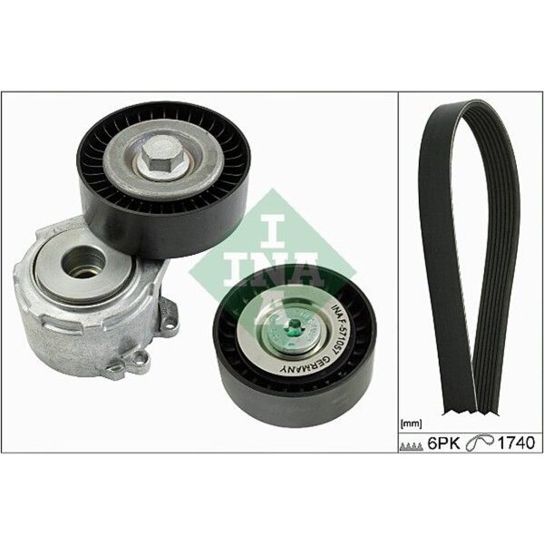 Schaeffler INA 529 0158 10 Keilrippenriemensatz