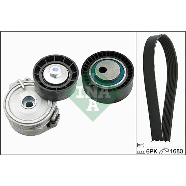 Schaeffler INA 529 0166 10 Keilrippenriemensatz