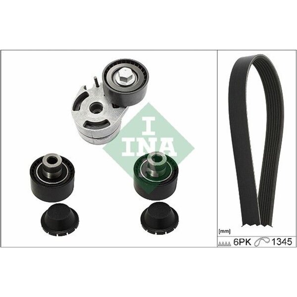 Schaeffler INA 529 0186 10 Keilrippenriemensatz