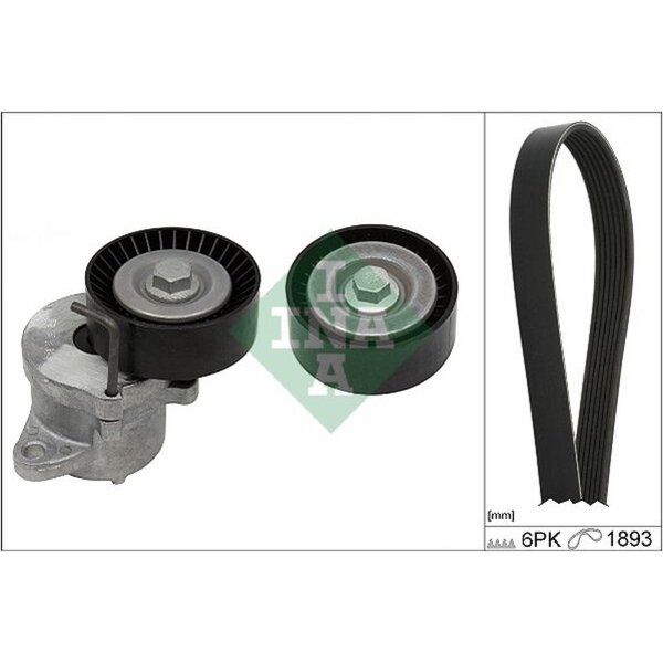 Schaeffler INA 529 0349 10 Keilrippenriemensatz