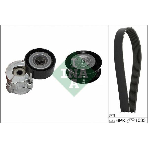 Schaeffler INA 529 0418 10 Keilrippenriemensatz