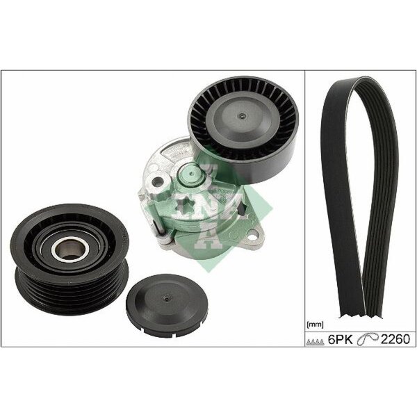 Schaeffler INA 529 0450 10 Keilrippenriemensatz
