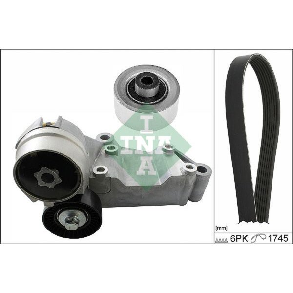 Schaeffler INA 529 0489 10 Keilrippenriemensatz