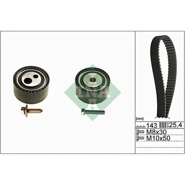 Schaeffler INA 530 0447 10 Zahnriemensatz
