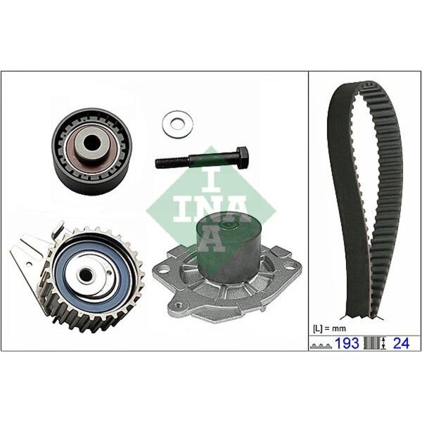 Schaeffler INA 530 0623 30 Wasserpumpe + Zahnriemensatz