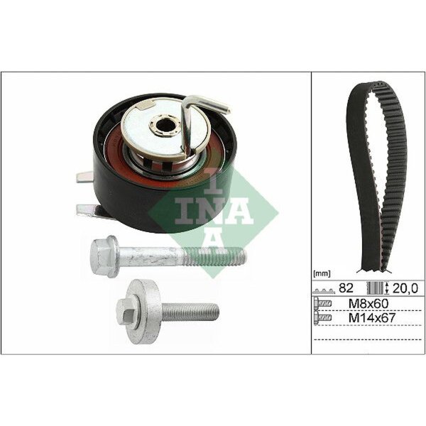 Schaeffler INA 530 0693 10 Zahnriemensatz