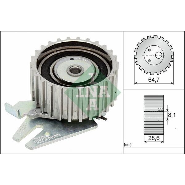 Schaeffler INA 531 0254 30 Spannrolle, Zahnriemen