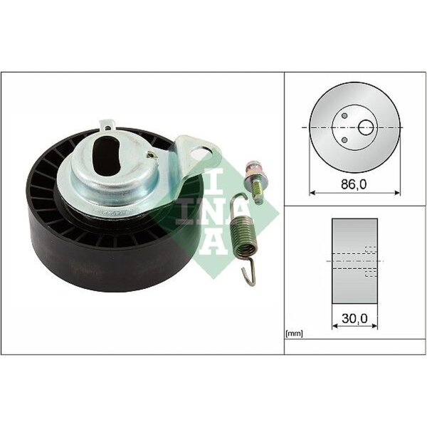 Schaeffler INA 531 0657 20 Spannrolle, Zahnriemen