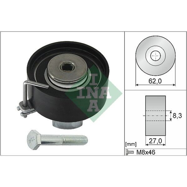 Schaeffler INA 531 0813 10 Spannrolle, Zahnriemen