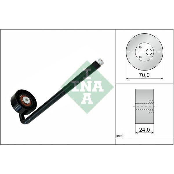 Schaeffler INA 531 0836 10 Spannrolle, Keilriemen