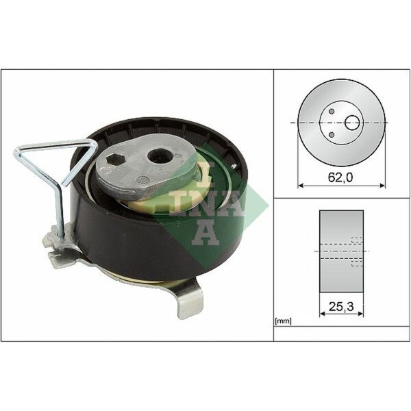 Schaeffler INA 531 1002 10 Spannrolle, Zahnriemen