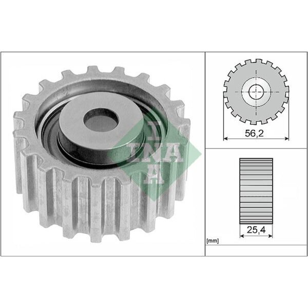 Schaeffler INA 532 0018 10 Umlenk-/Führungsrolle, Zahnriemen