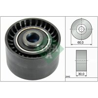 Schaeffler INA 532 0395 10 Umlenk-/Führungsrolle,...