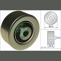 Schaeffler INA 532 0561 10 Umlenk-/Führungsrolle,...