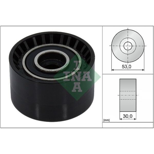 Schaeffler INA 532 0884 10 Umlenk-/Führungsrolle, Zahnriemen