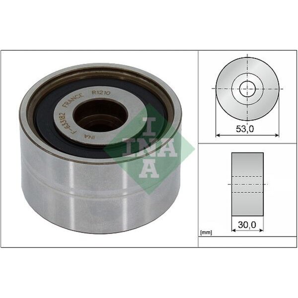 Schaeffler INA 532 0885 10 Umlenk-/Führungsrolle, Zahnriemen