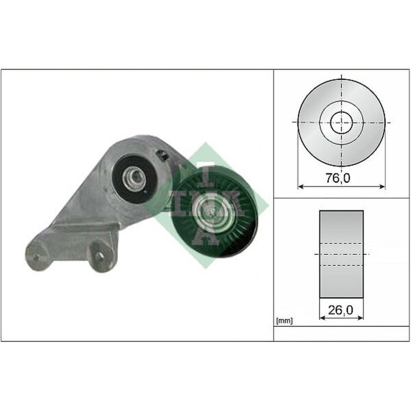 Schaeffler INA 534 0133 30 Riemenspanner, Keilrippenriemen
