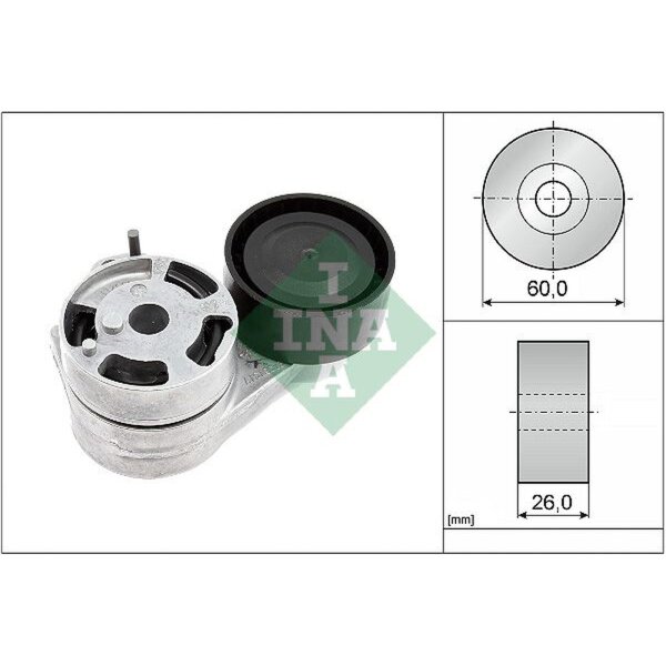 Schaeffler INA 534 0938 10 Riemenspanner, Keilrippenriemen