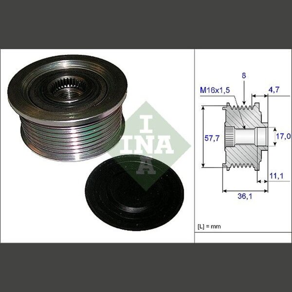 Schaeffler INA 535 0099 10 Generatorfreilauf